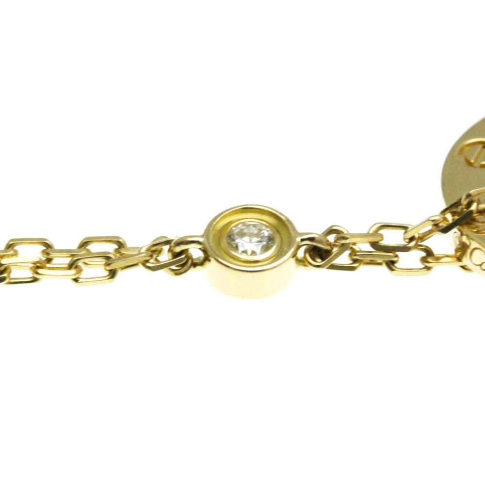 CARTIER Love Circle Necklace B7219500 18K Yellow Gold Diamond Pendant - Picture 8 of 14